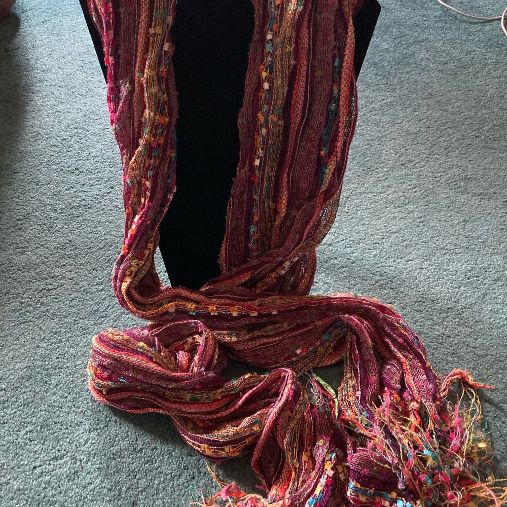 Multi colored scarf